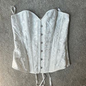 white corset